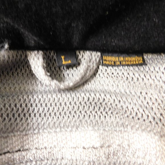 FIRST GEAR Hyper Tex Black Padded Motorcycle Jacket Size Large - Picture 3 of 13